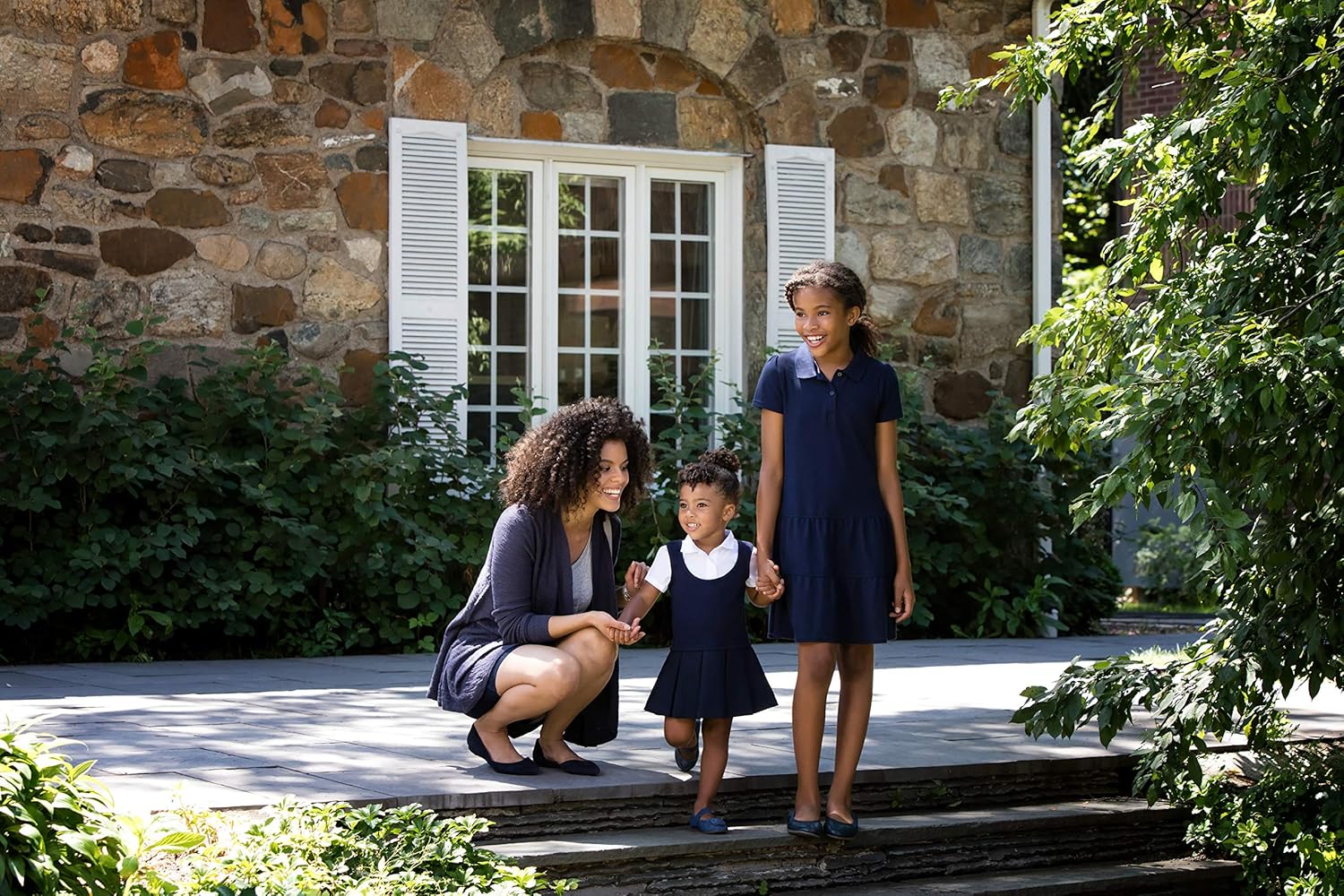 Amazon.com: French Toast Girls' Ruffled Pique Polo Dress